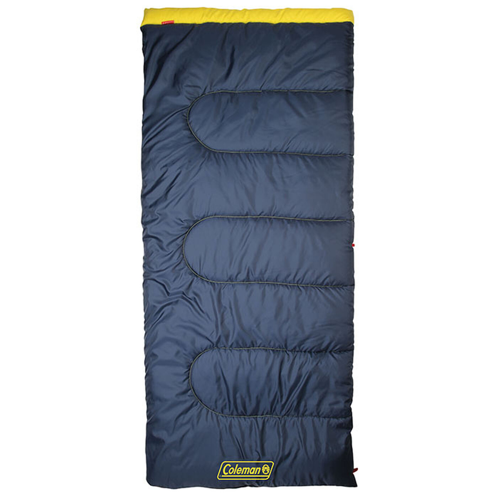 Coleman - Palmetto™ Regular Warm Weather Sleeping Bag -  Blue/Yellow