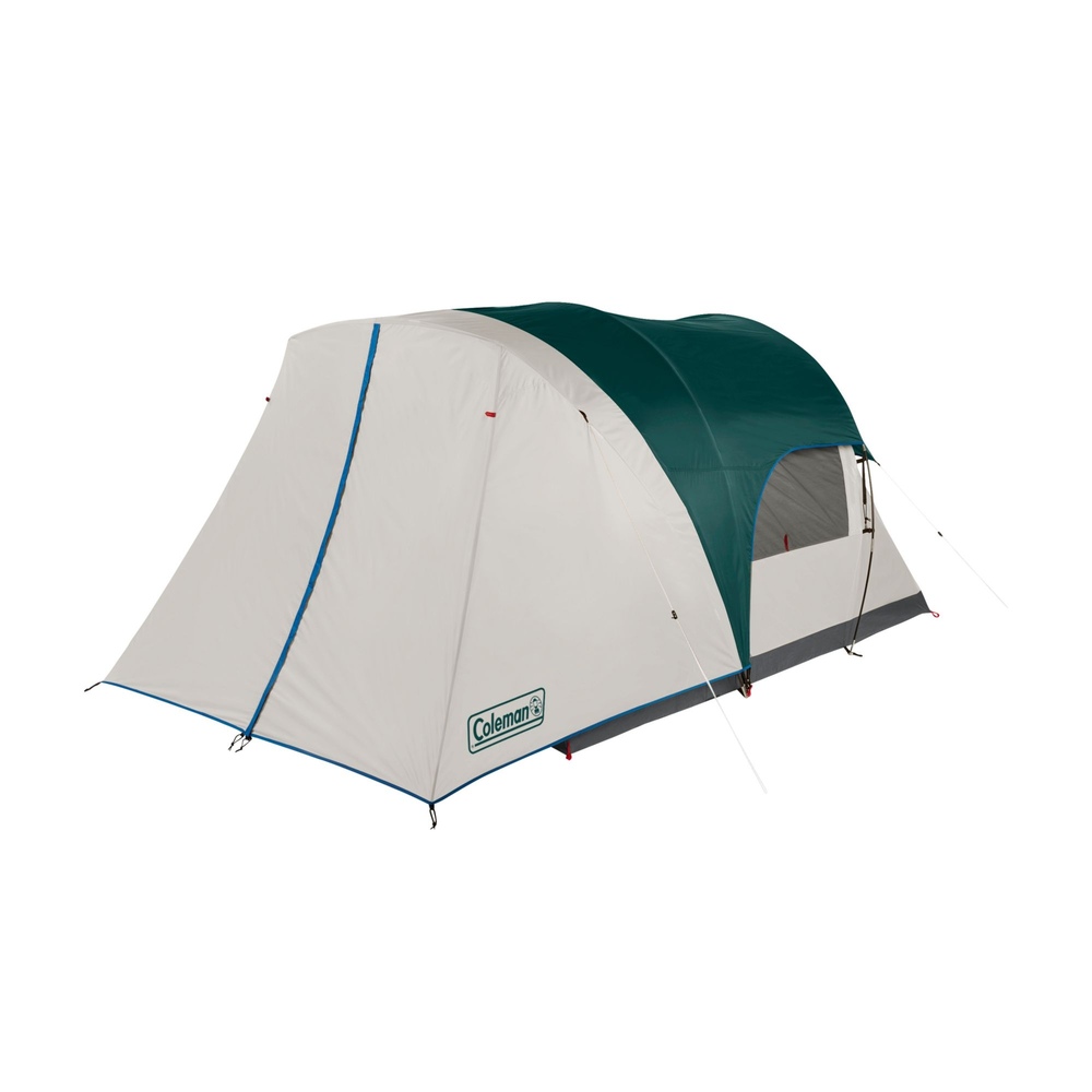 Coleman -- 4-Person Cabin Tent with Screened Porch - Evergreen