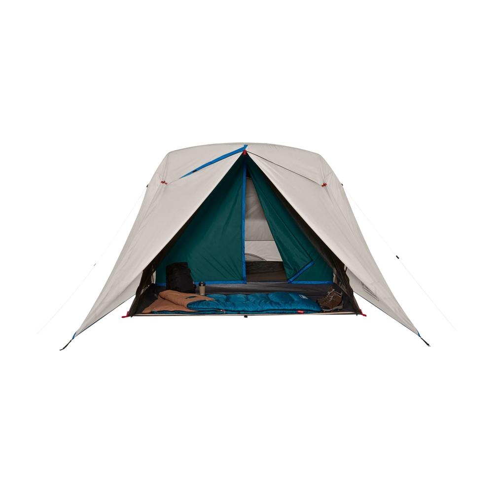 Coleman -- 4-Person Cabin Tent with Screened Porch - Evergreen