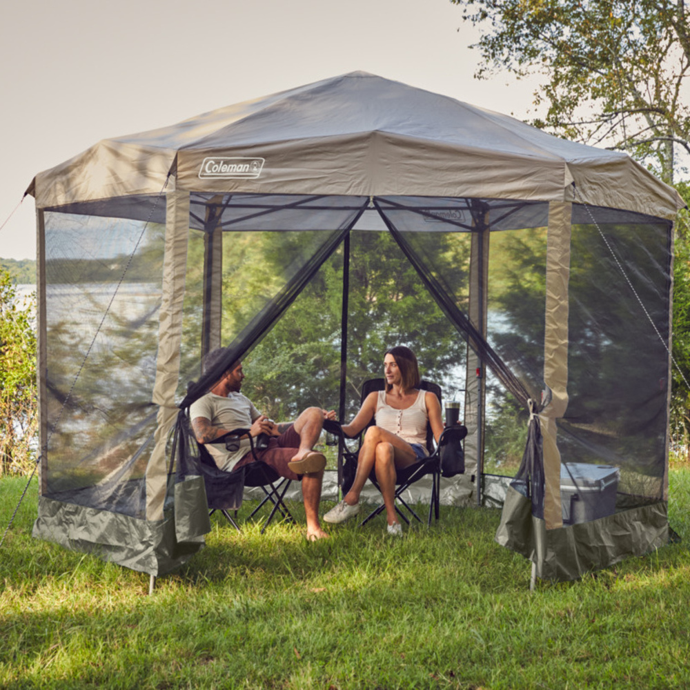 Coleman - Back Home™ 15 x 13 ft. Screen Canopy Tent