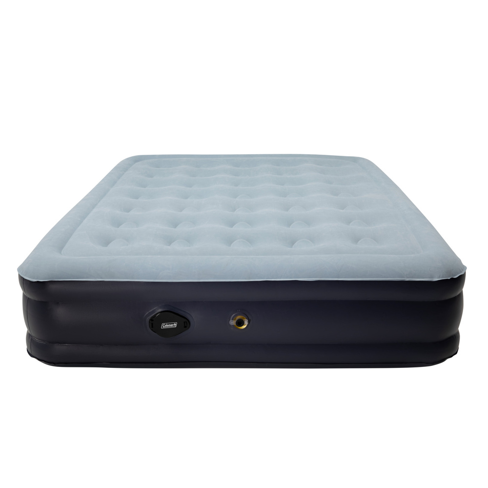 Coleman - Queen SupportRest™ Double-High Airbed w/Rechargeable BIP