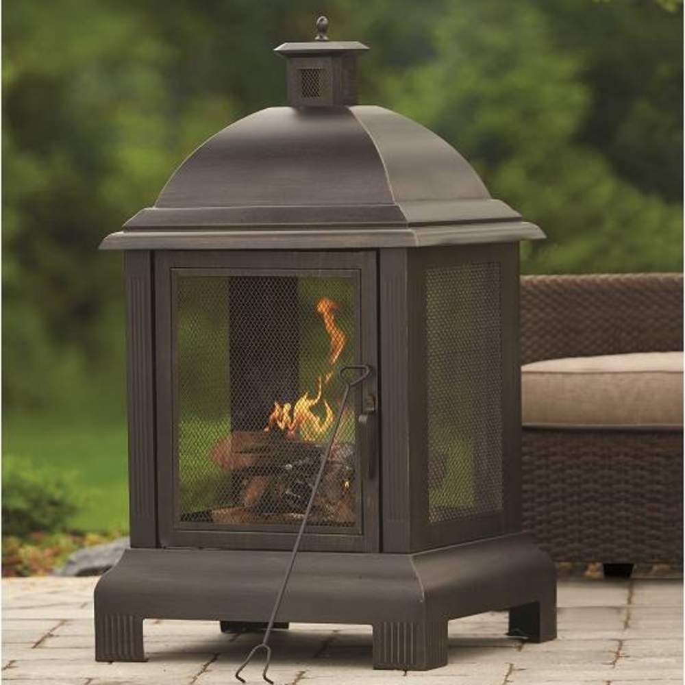Shinerich - Outdoor Steel Fireplace