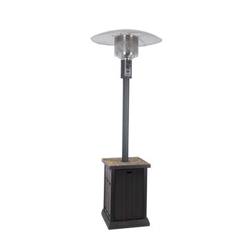 Shinerich - Patio Heater with Tile Tabletop