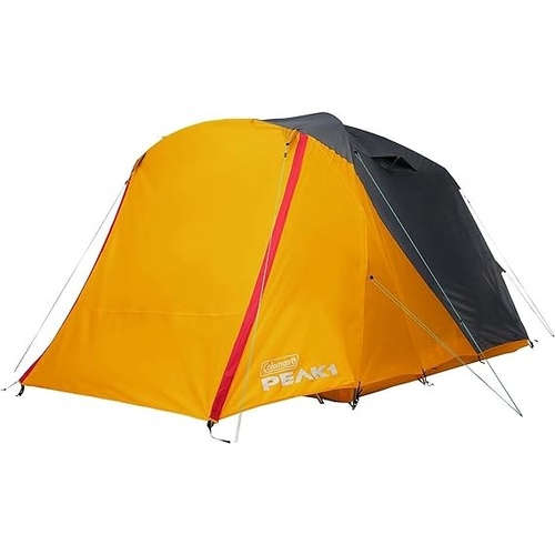 Coleman - 6-Person Peak 1 Cabin Tent - Marigold/Dark Stone