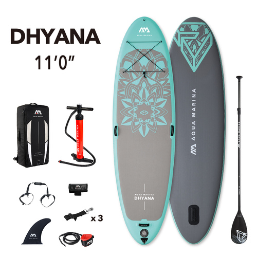 Aqua Marina - DHYANA Yoga 11' Inflatable Stand Up Paddle Board (iSup)