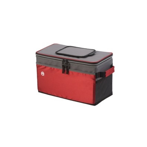 Coleman - 36 Can Collapsible Cooler - Red