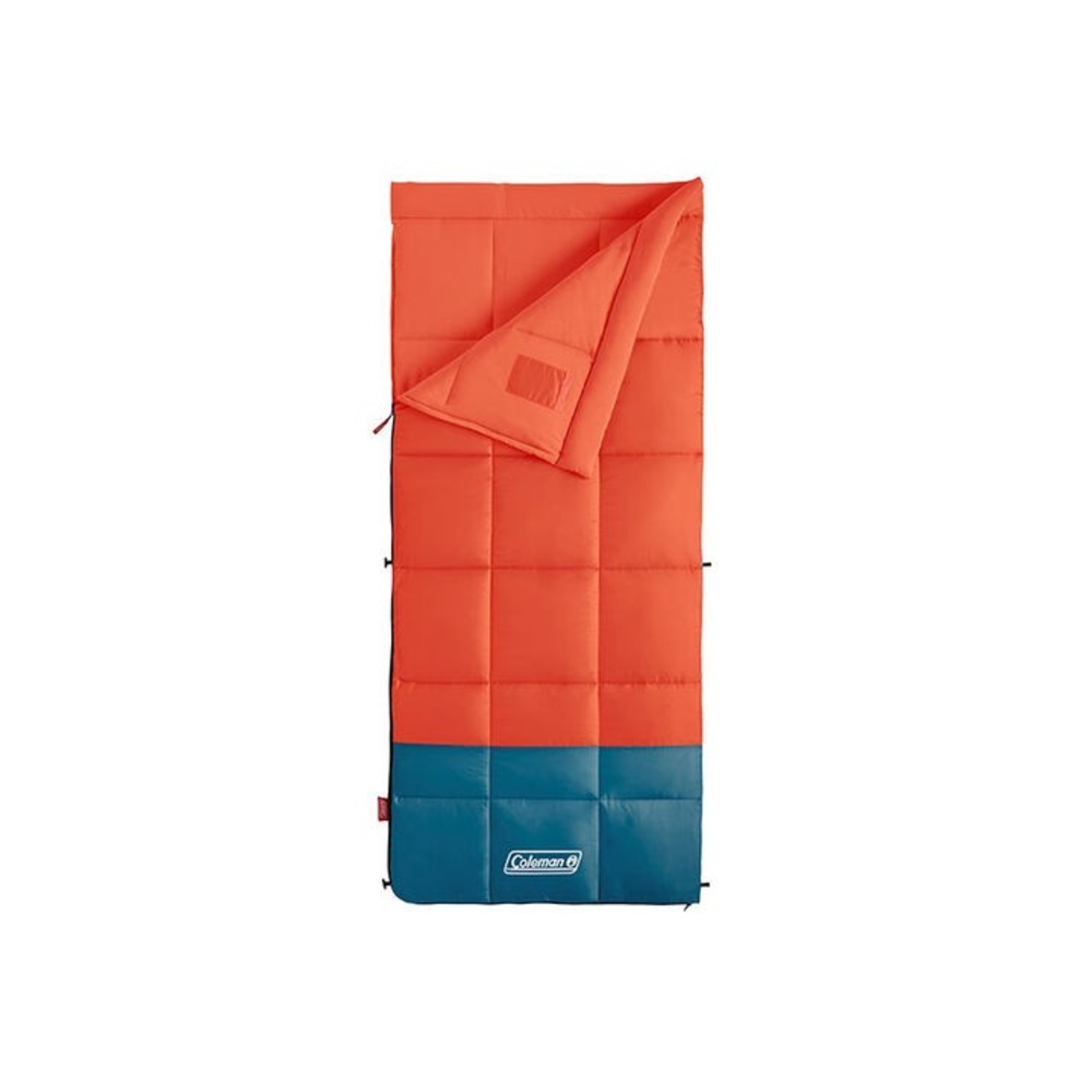Coleman -- Kompact™ 40°F/5°C Rectangle Sleeping Bag - Tiger Lily