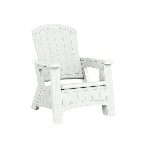 Suncast - Adirondack Chair w/Storage - Ice Cube