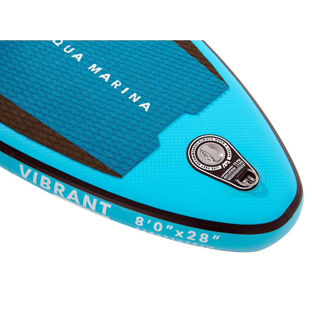 Aqua Marina - 2022 Vibrant 8' Youth Inflatable Stand Up Paddle Board (isup)