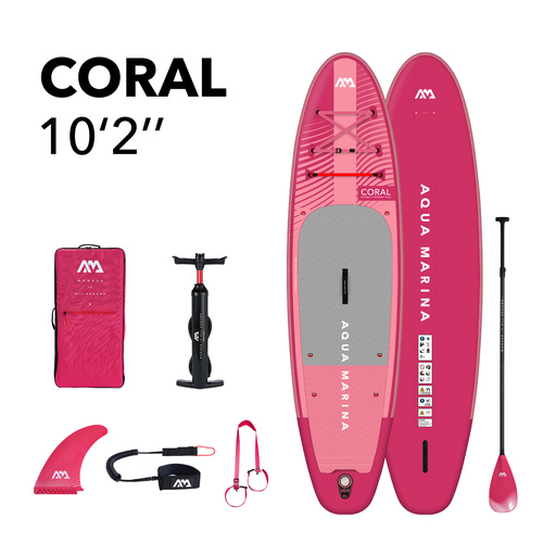 Aqua Marina - Coral 10'2