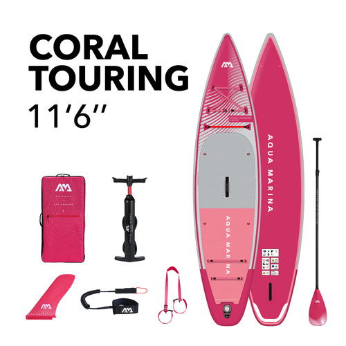 Aqua Marina - CORAL Touring (Raspberry) 11' 6