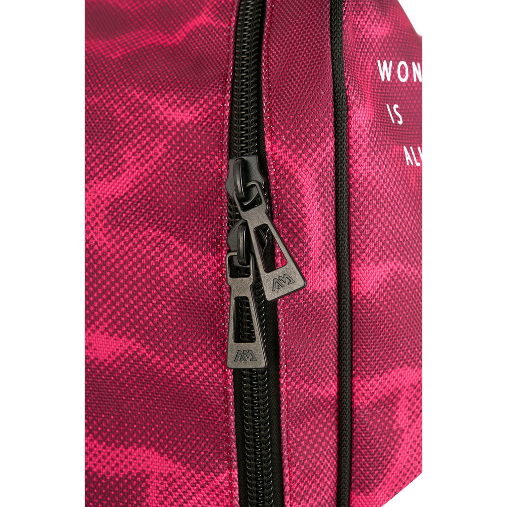 Aqua Marina - Premium Luggage Bag - (raspberry) With Rolling Wheel 132l