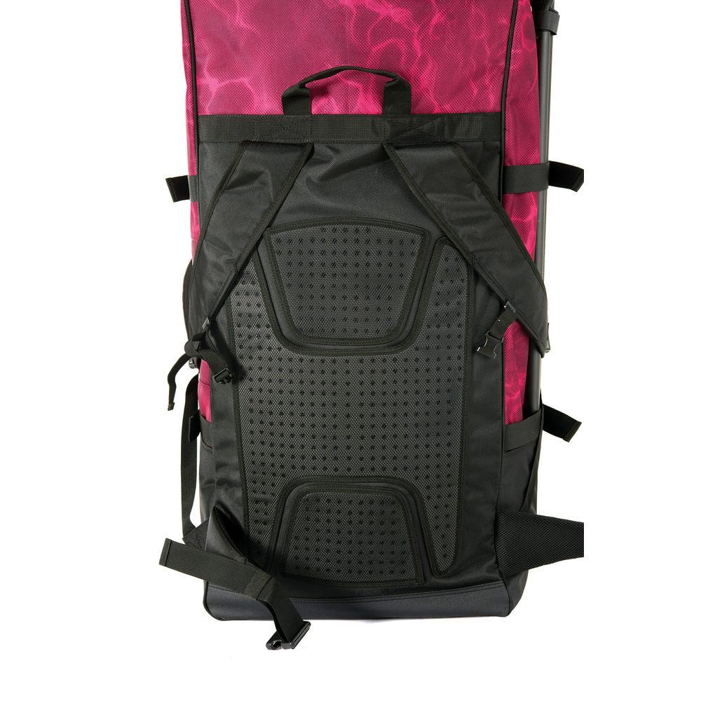 Aqua Marina - Premium Luggage Bag - (Raspberry) with rolling wheel 123L