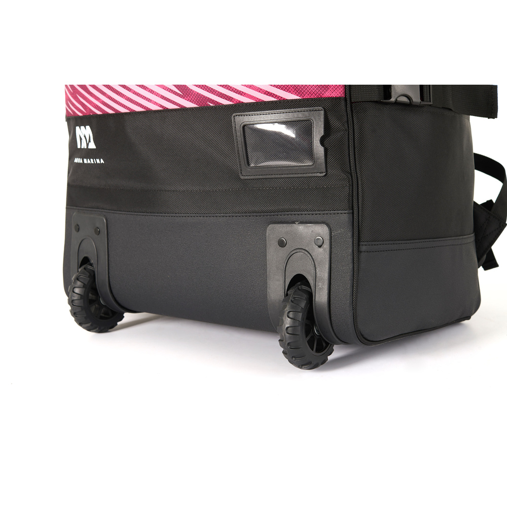Aqua Marina - Premium Luggage Bag - (raspberry) With Rolling Wheel 132l