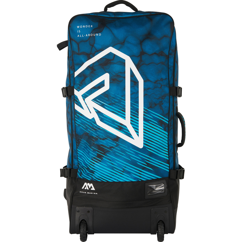Aqua Marina - Premium Luggage Bag - (Blueberry) with rolling wheel 90L