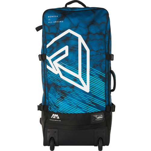 Aqua Marina - Premium Luggage Bag - (blueberry) With Rolling Wheel 132l