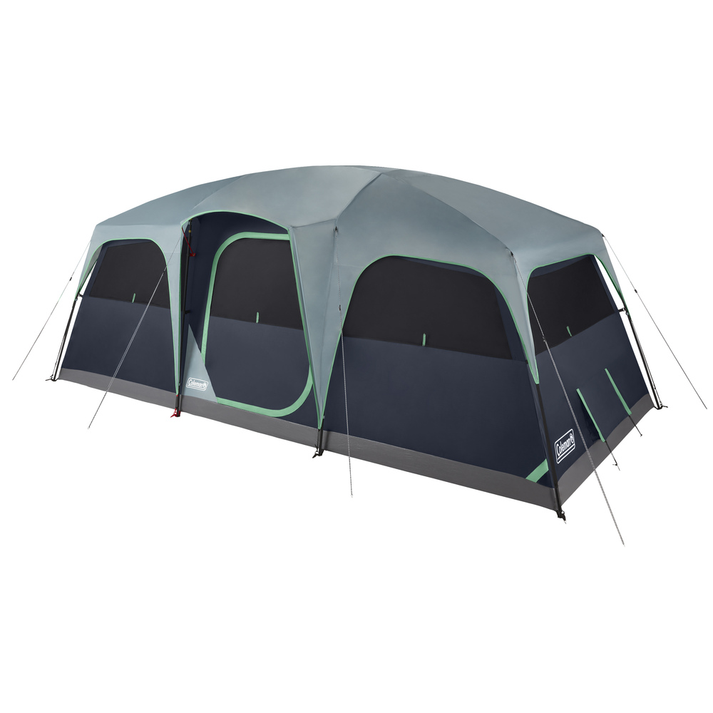 Coleman - 10-person Sunlodge 2-door Conventional Cabin - Blue Nights