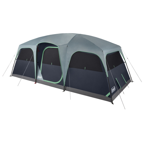 Coleman - 10-person Sunlodge 2-door Conventional Cabin - Blue Nights