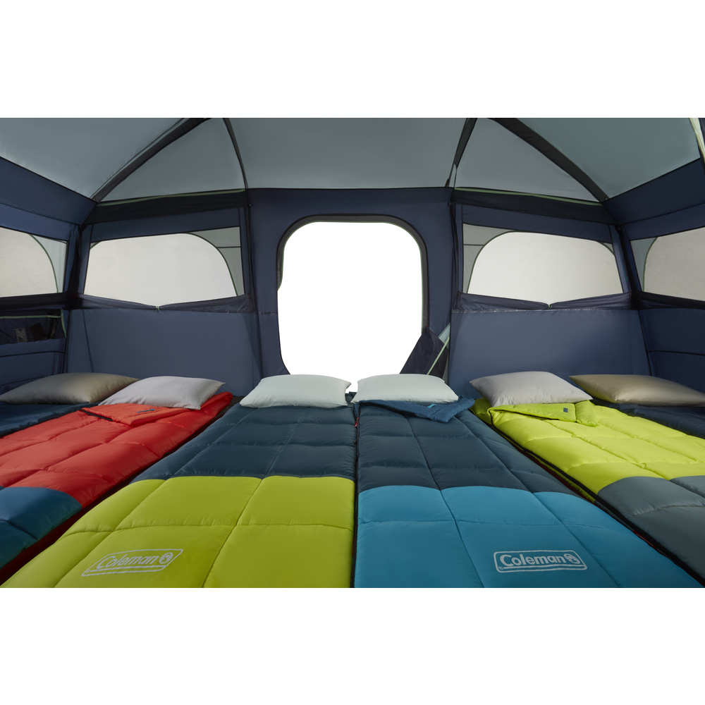 Coleman - 10-person Sunlodge 2-door Conventional Cabin - Blue Nights