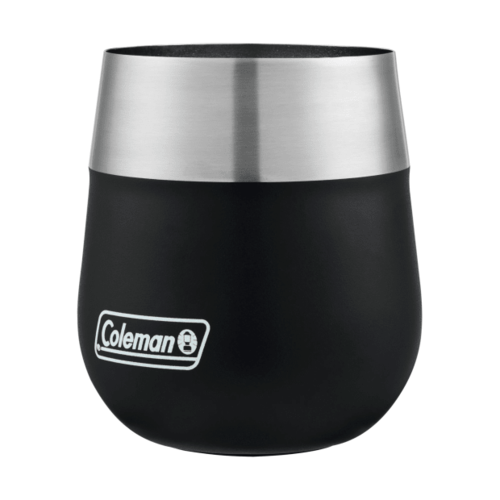 Coleman - Claret Insulated Wine Glass - Black