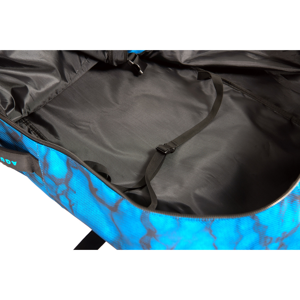 Aqua Marina - Premium Luggage Bag - (blueberry) With Rolling Wheel 132l