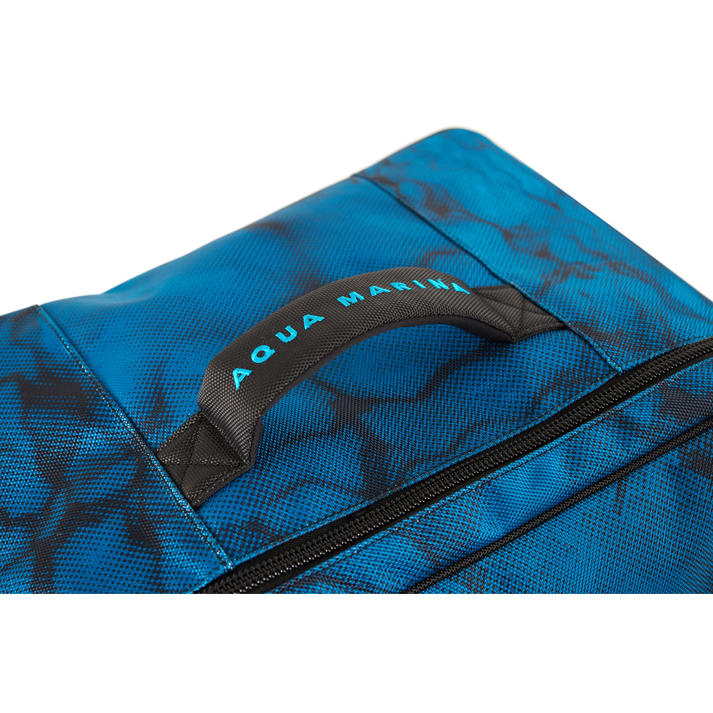 Aqua Marina - Premium Luggage Bag - (blueberry) With Rolling Wheel 132l