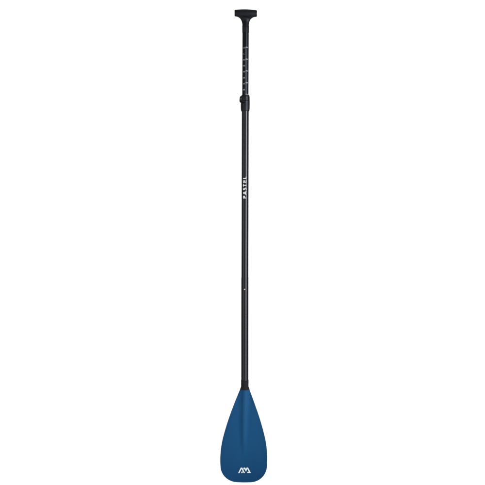 Aqua Marina - 2023 Pastel (navy) Adjustable Fiberglass/carbon Isup Paddle (3 Pcs)