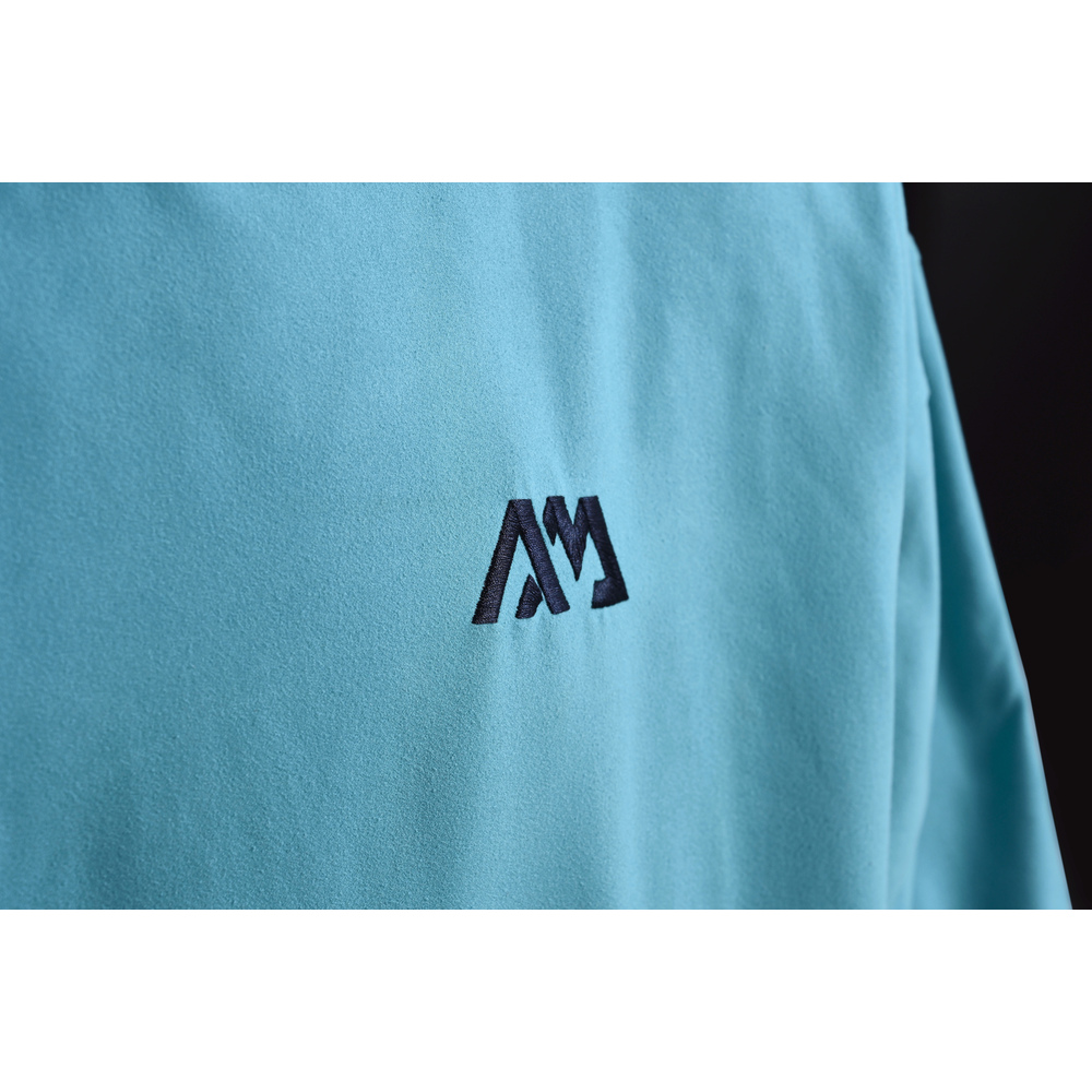 Aqua Marina - Micro-fabric Change Poncho (aqua) - Medium