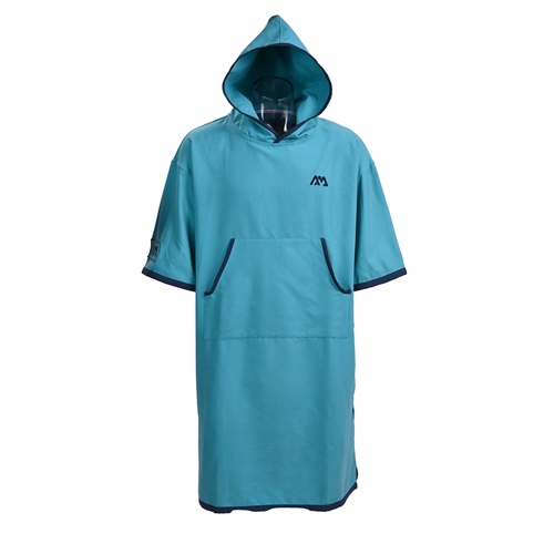 Aqua Marina - Micro-fabric Change Poncho (Aqua) - Medium