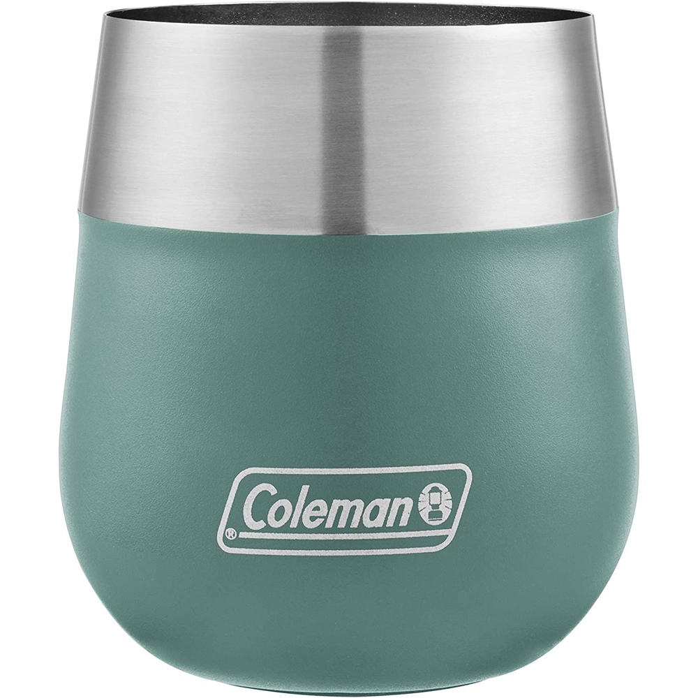 Coleman - Claret Insulated Wine Glass - SeaFoam