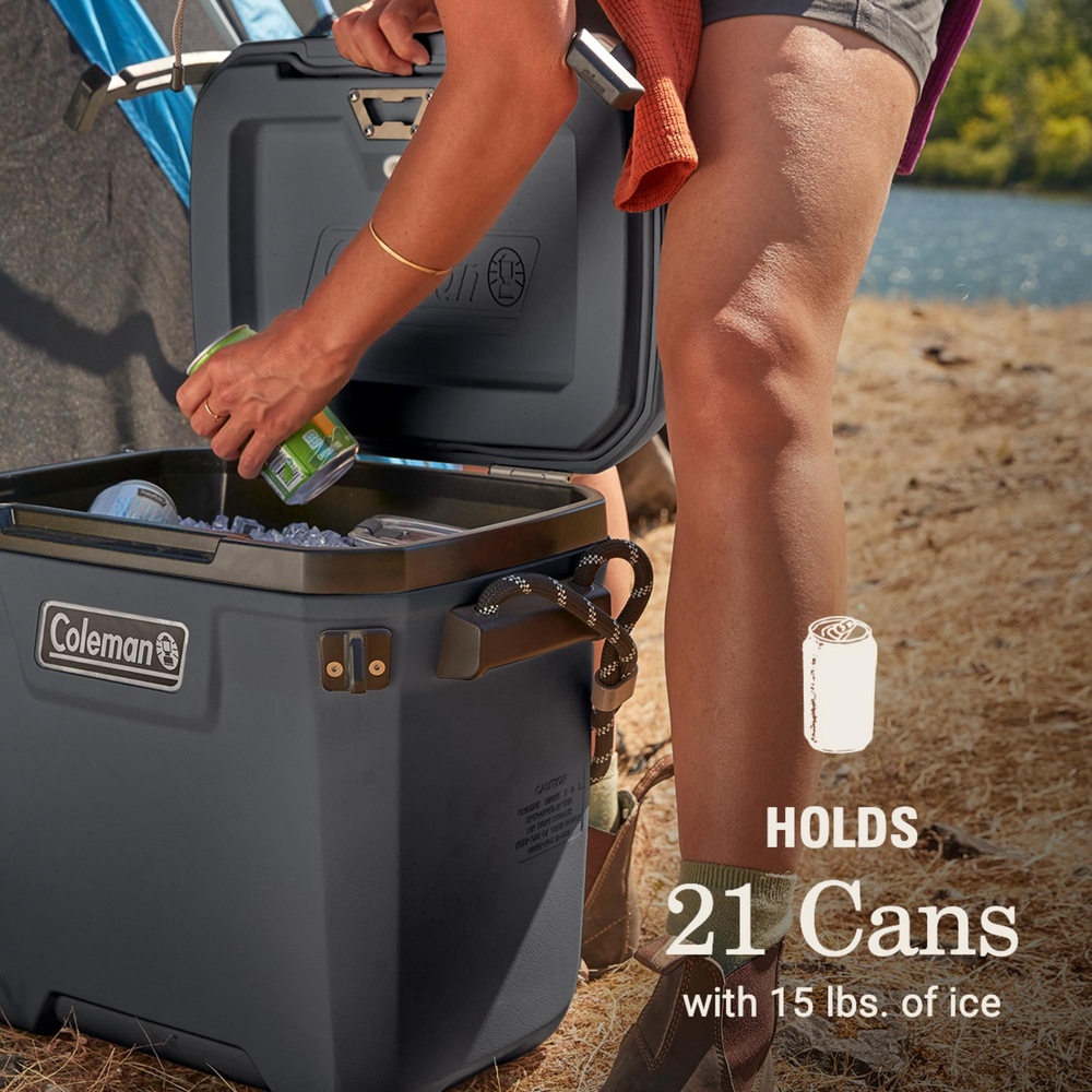 Coleman - 28 Qt Convoy Personal Cooler - Dark Stone