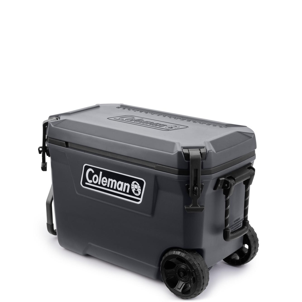 Coleman - 65 Qt Convoy Wheeled Cooler - Dark Stone