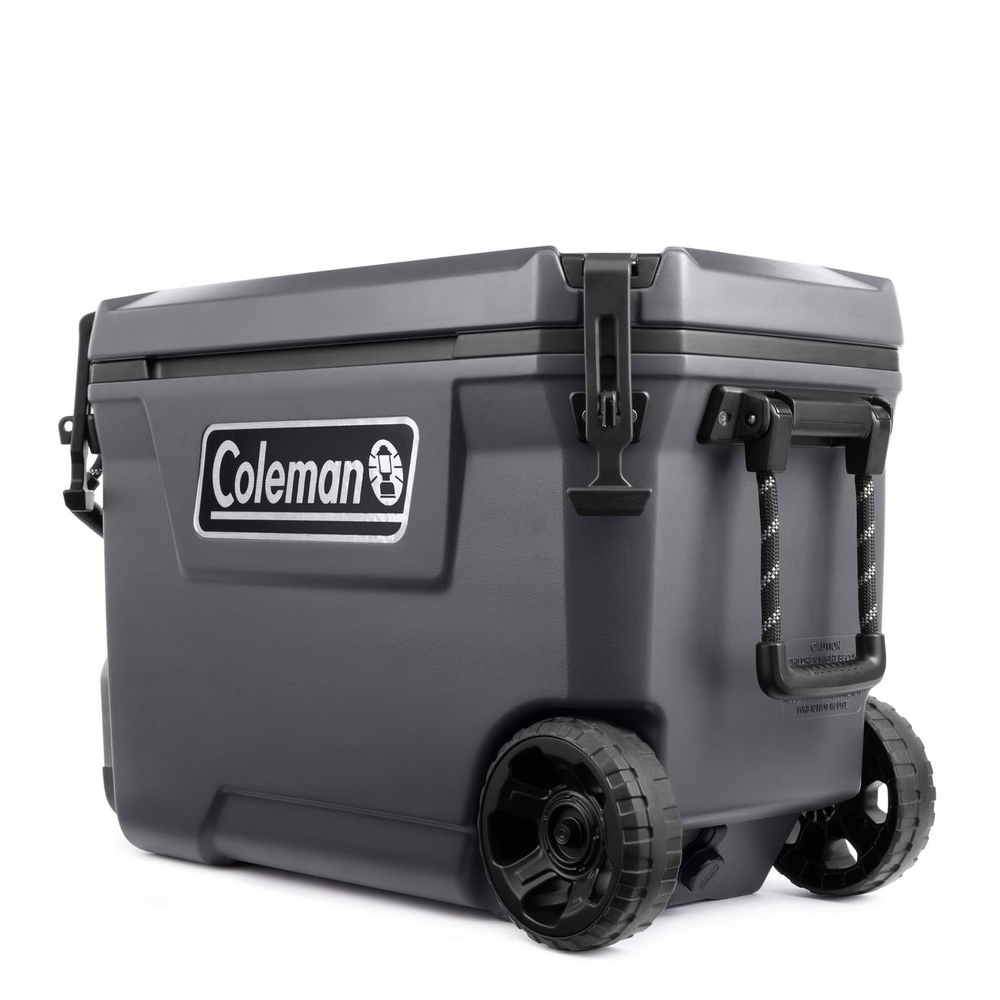 Coleman - 65 Qt Convoy Wheeled Cooler - Dark Storm