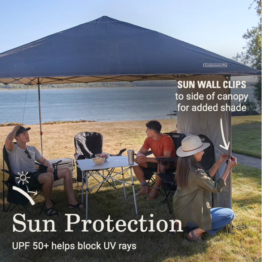 Coleman - Oasis Lite Canopy 10x10 W/sunwall - Black