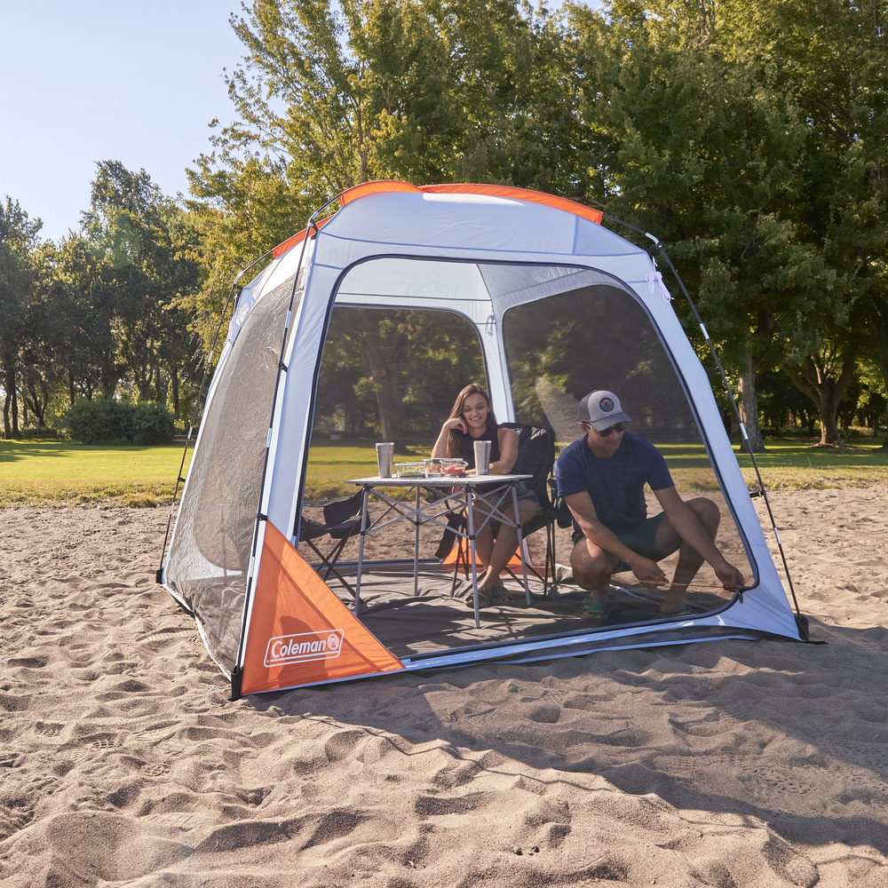Coleman - Skyshade 8x8 Ft. Screendome Canopy - Fog