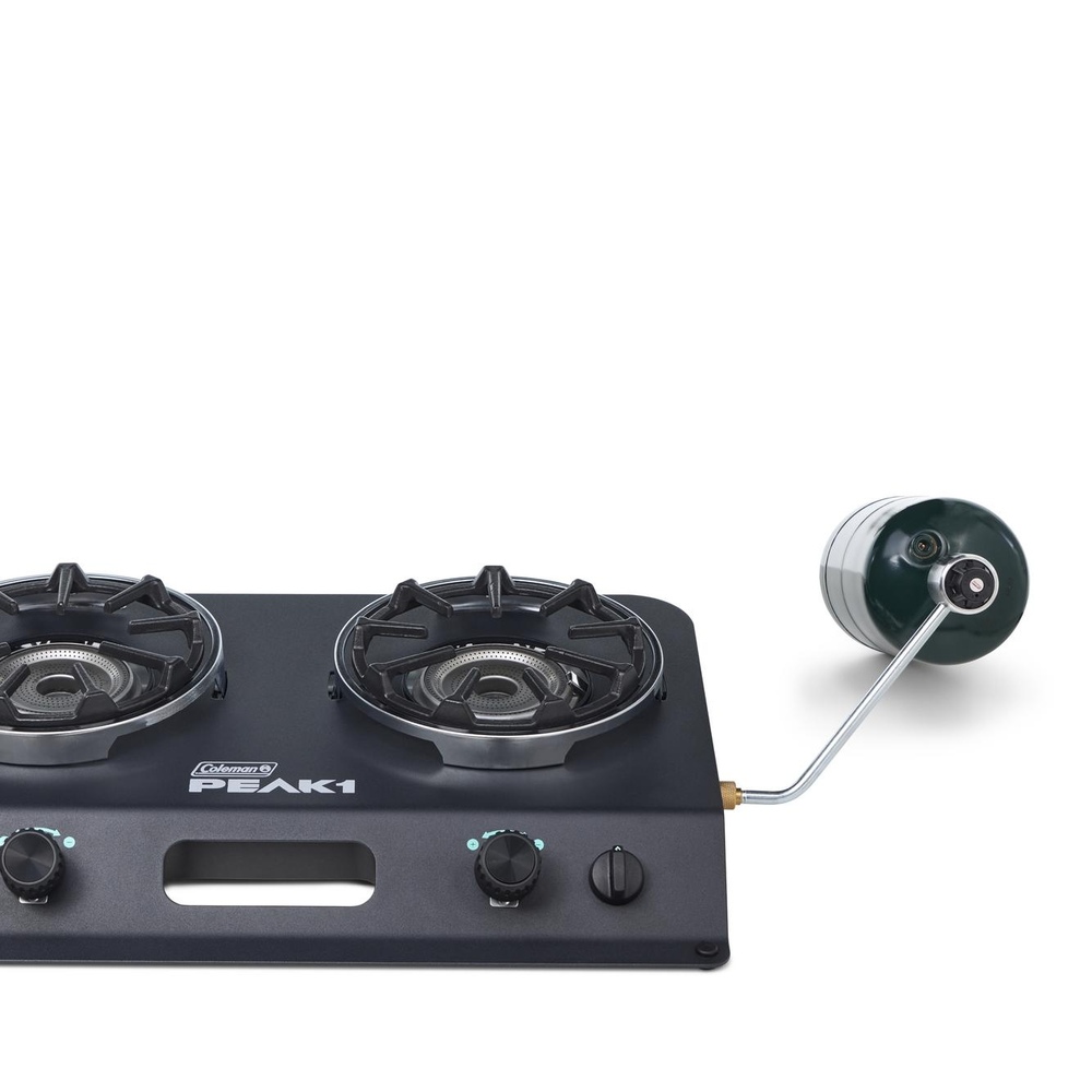 Coleman - Propane Stove 2-burner Peak 1 W/case - Black
