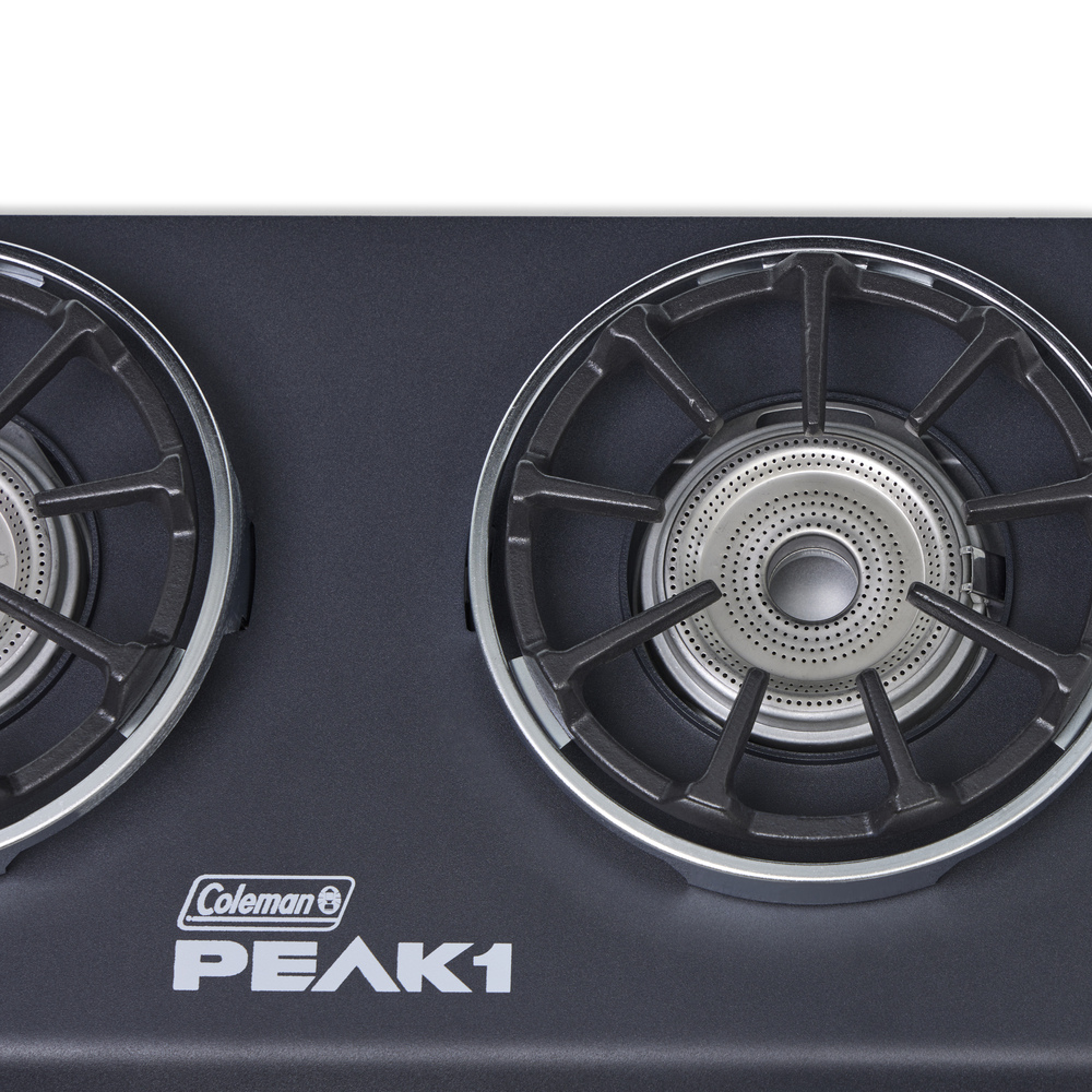 Coleman - Propane Stove 2-burner Peak 1 W/case - Black