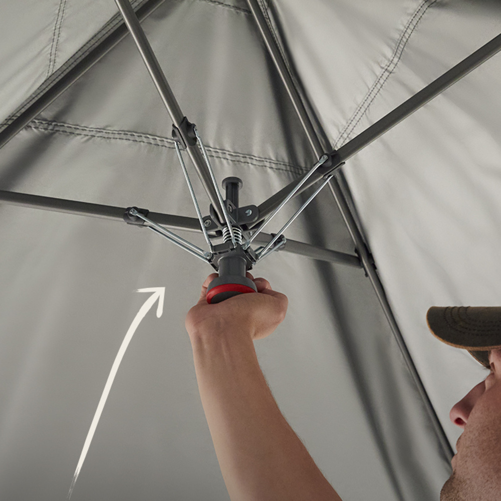 Coleman - Oasis Canopy 10x10 Onepeak Blackberry Shelter