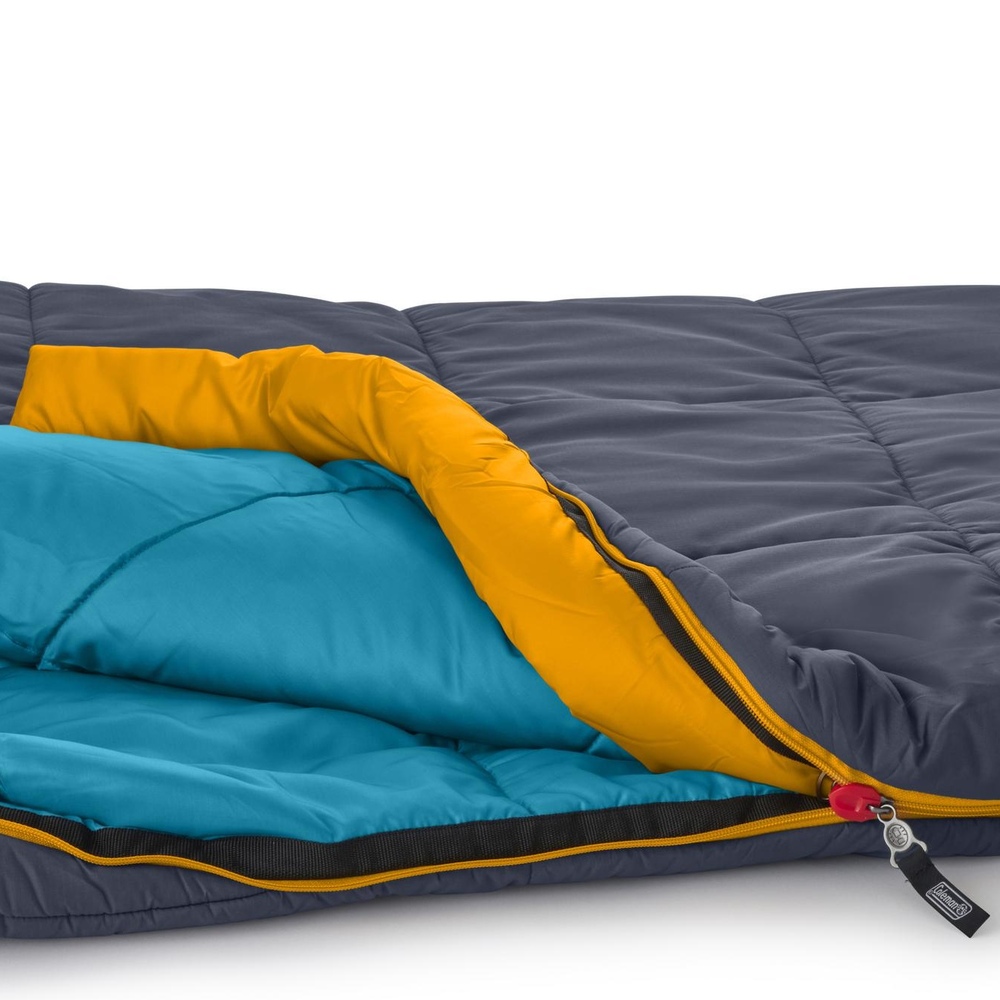 Coleman - Big Bay Sleeping Bag -6c Contour Big & Tall - Blue