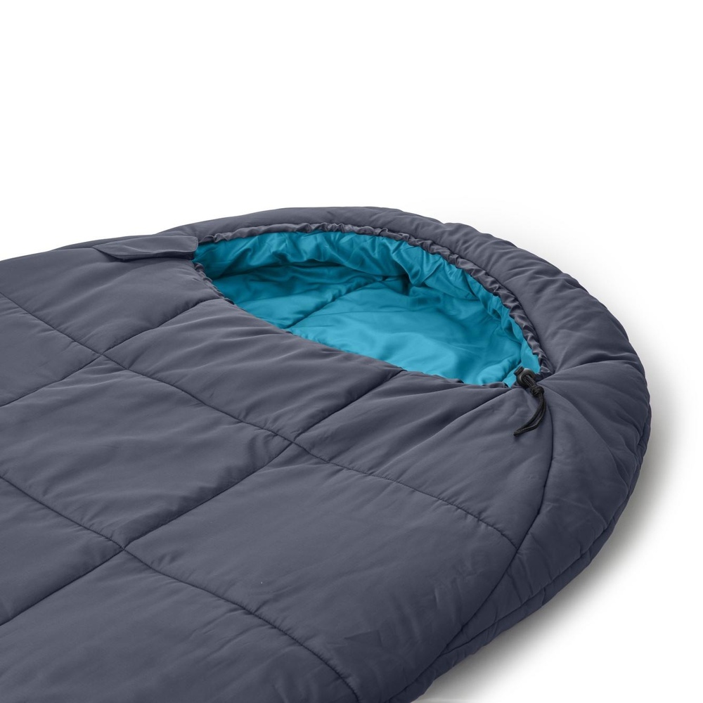 Coleman - Big Bay Sleeping Bag -6c Contour Big & Tall - Blue