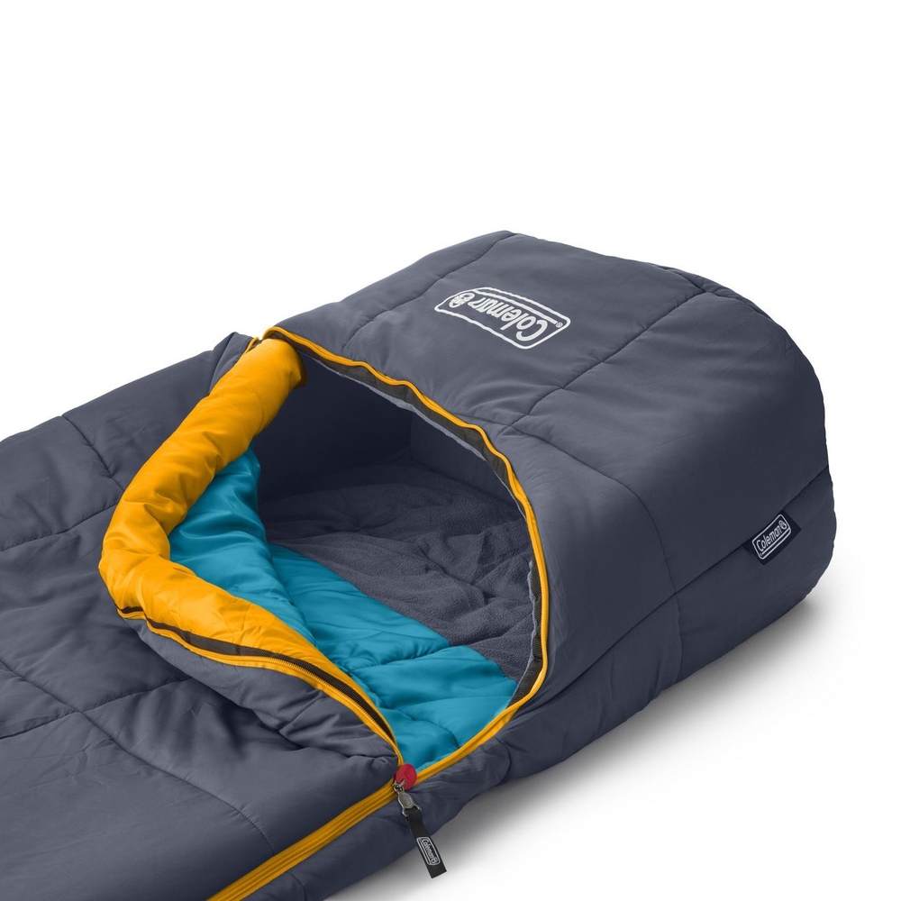 Coleman - Big Bay Sleeping Bag -6c Contour Big & Tall - Blue