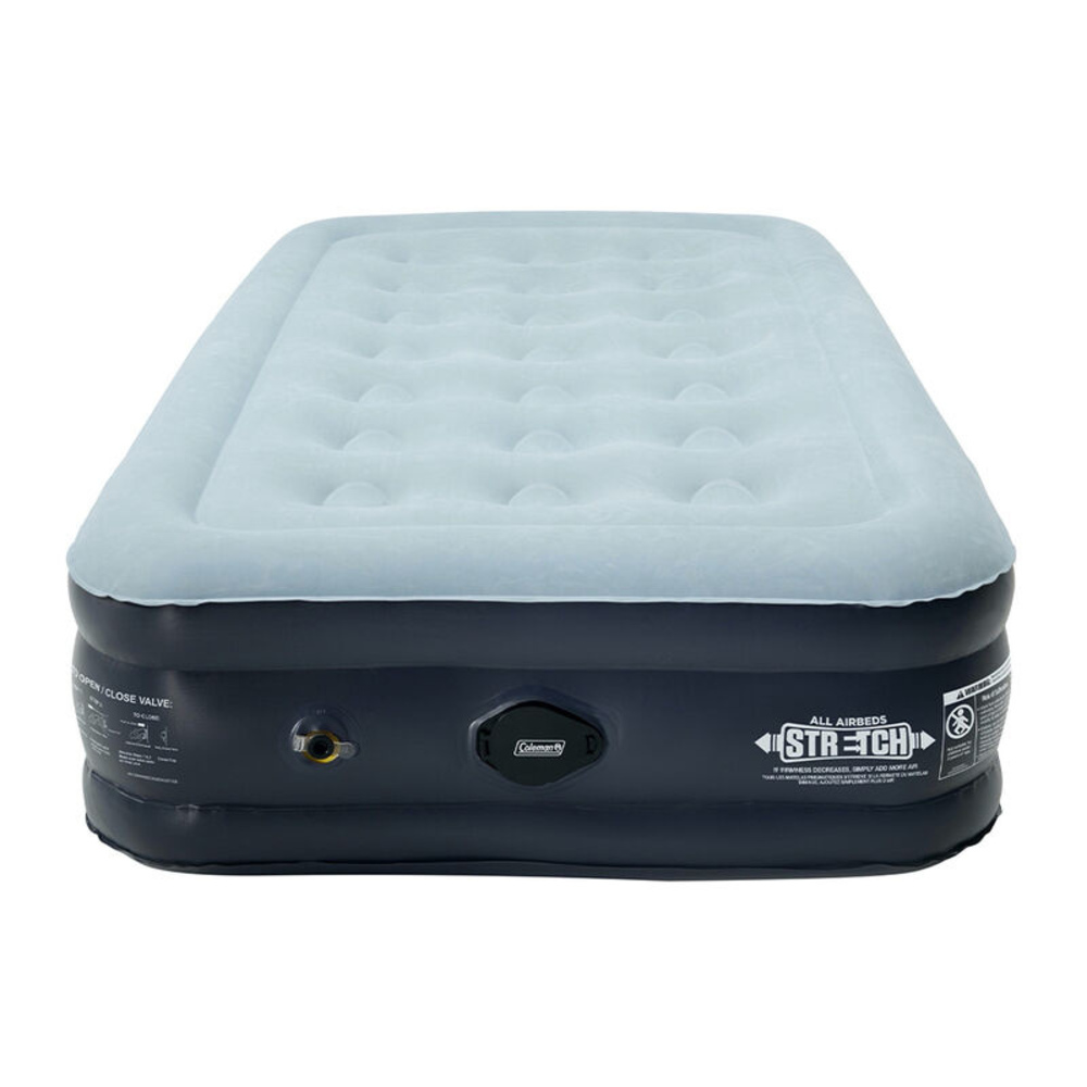 Coleman - Twin SupportRest™ Double-High Airbed w/Rechargeable BIP