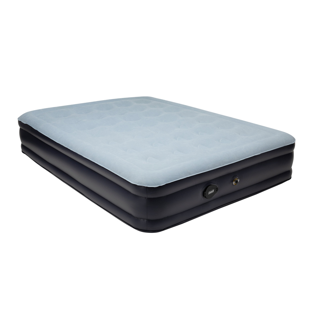 Coleman - Queen Supportrest™ Double-high Airbed W/rechargeable Bip