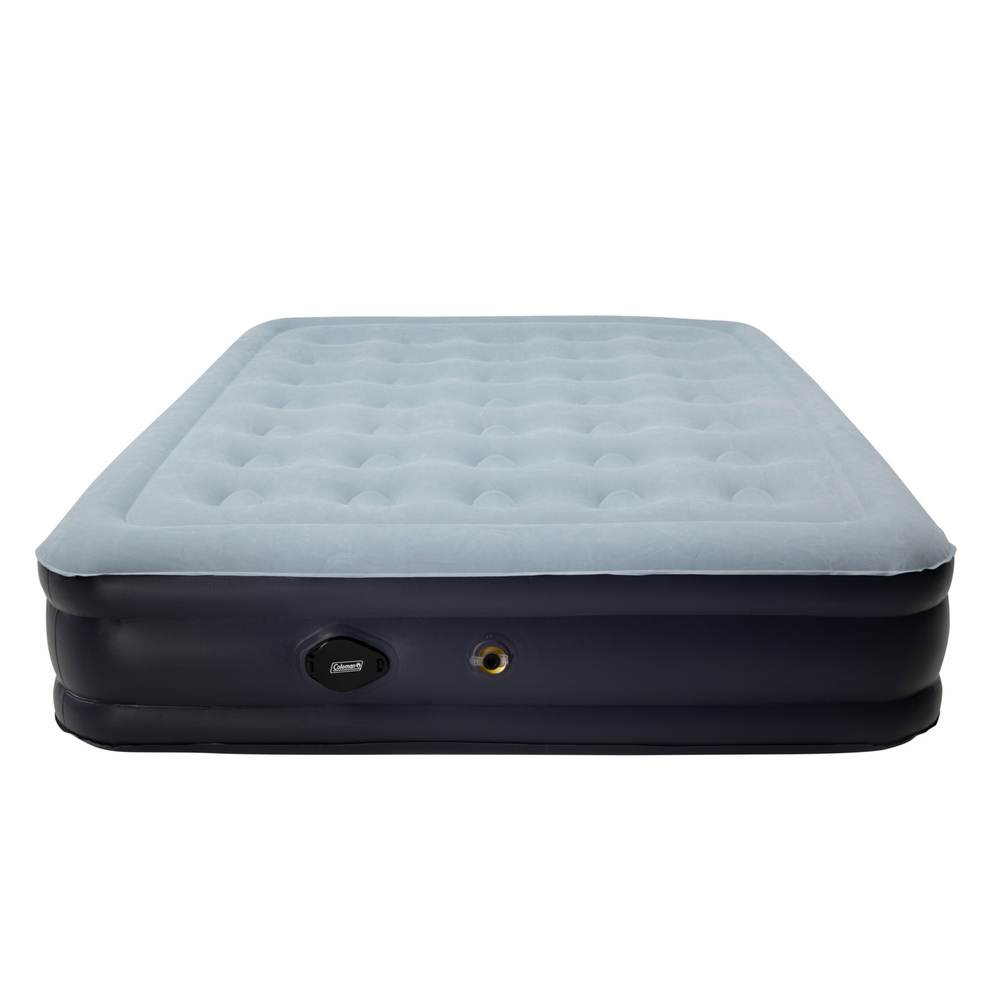 Coleman - Queen Supportrest™ Double-high Airbed W/rechargeable Bip