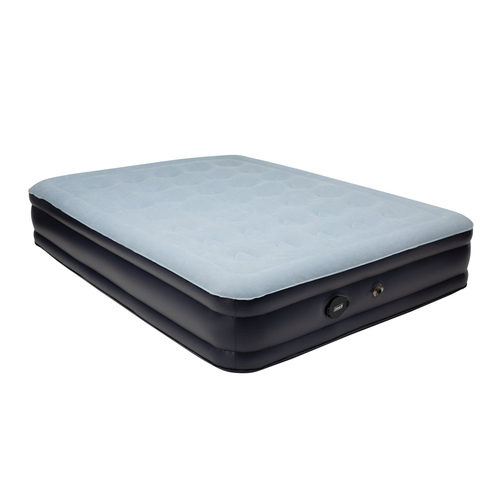 Coleman - Queen SupportRest™ Double-High Airbed w/Rechargeable BIP