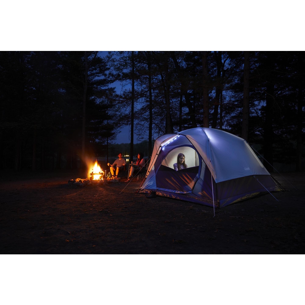 Coleman - 4-person Skydome Lighted Tent
