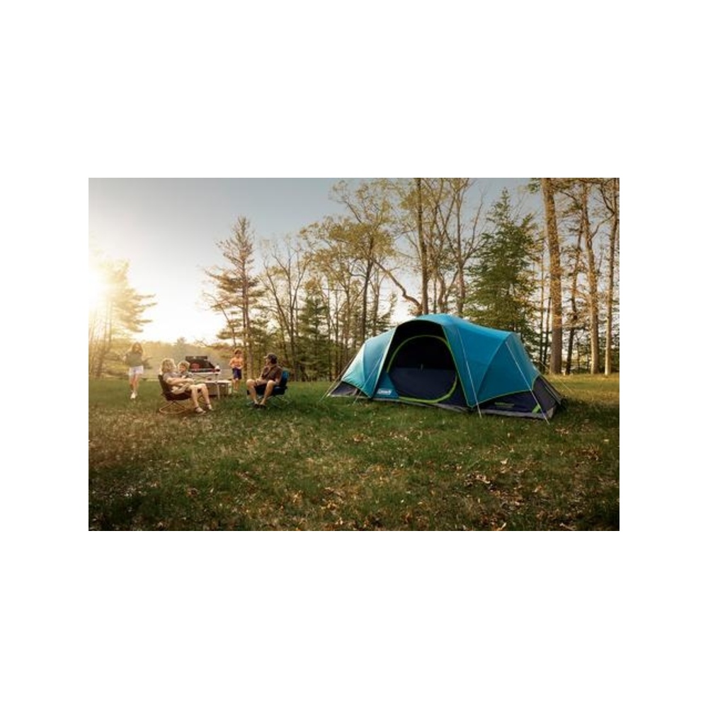 Coleman - 10-person Skydome™ Xl Dark Room - Blue Nights