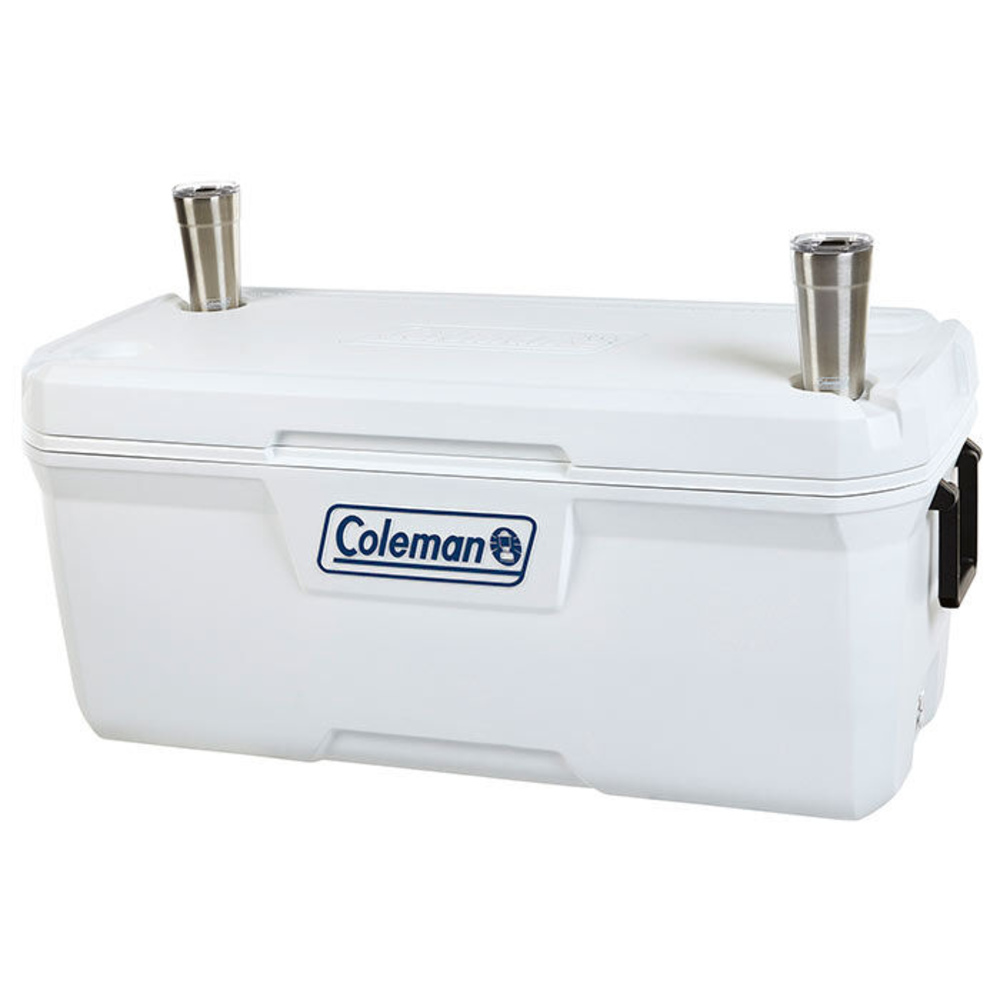 Coleman - 120 Qt, Chest Cooler, 6-day Ice Retention,  2-way Handle, Marine