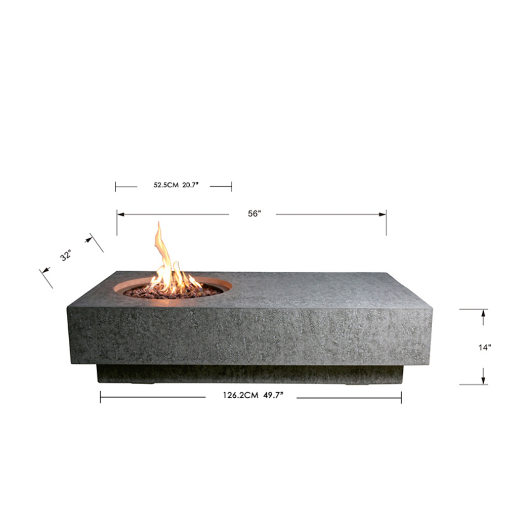 Elementi - Metropolis Fire Table - Ng