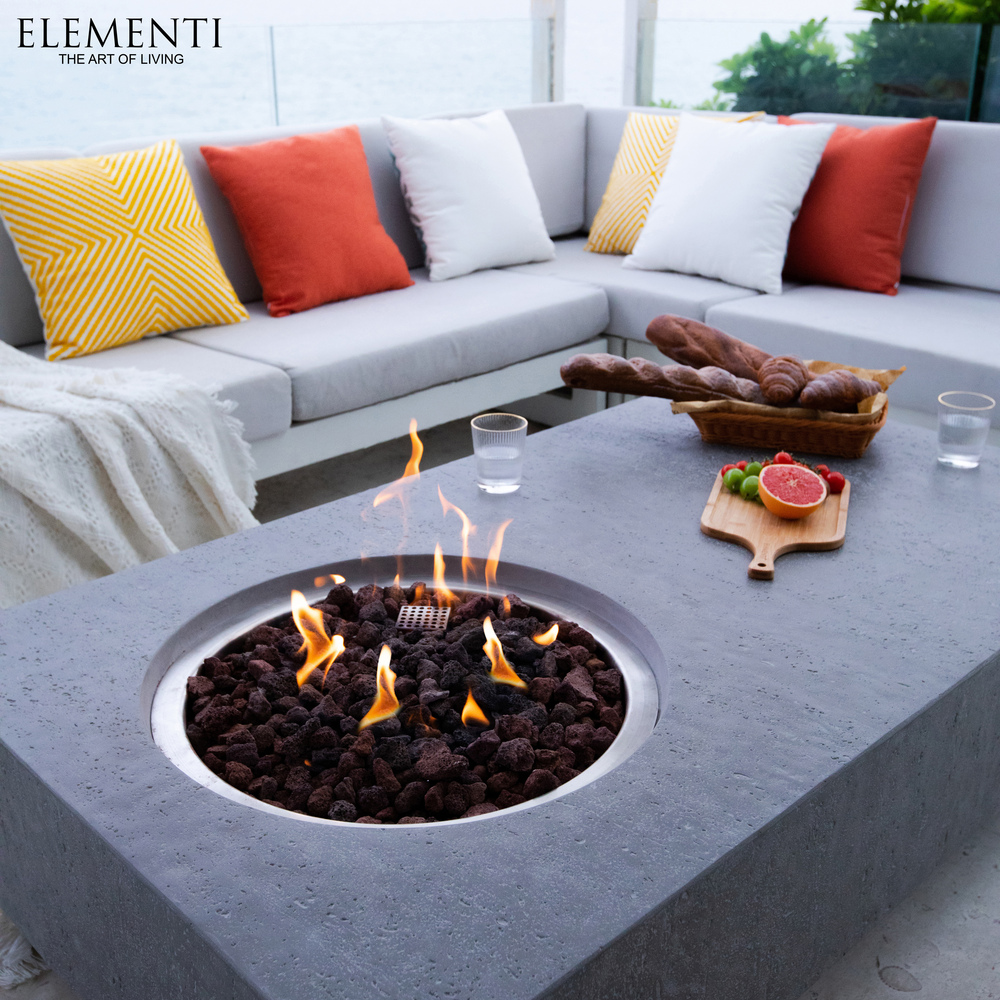 Elementi - Metropolis Fire Table - Ng